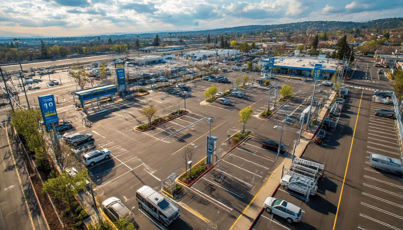 Comparaison des options de stationnement à bas prix près des aéroports